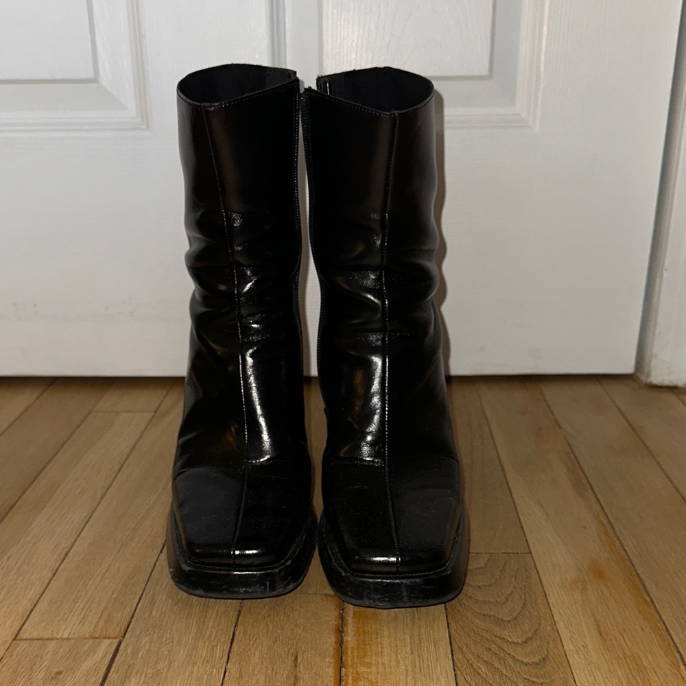 Black Jeffrey Campbell Booties